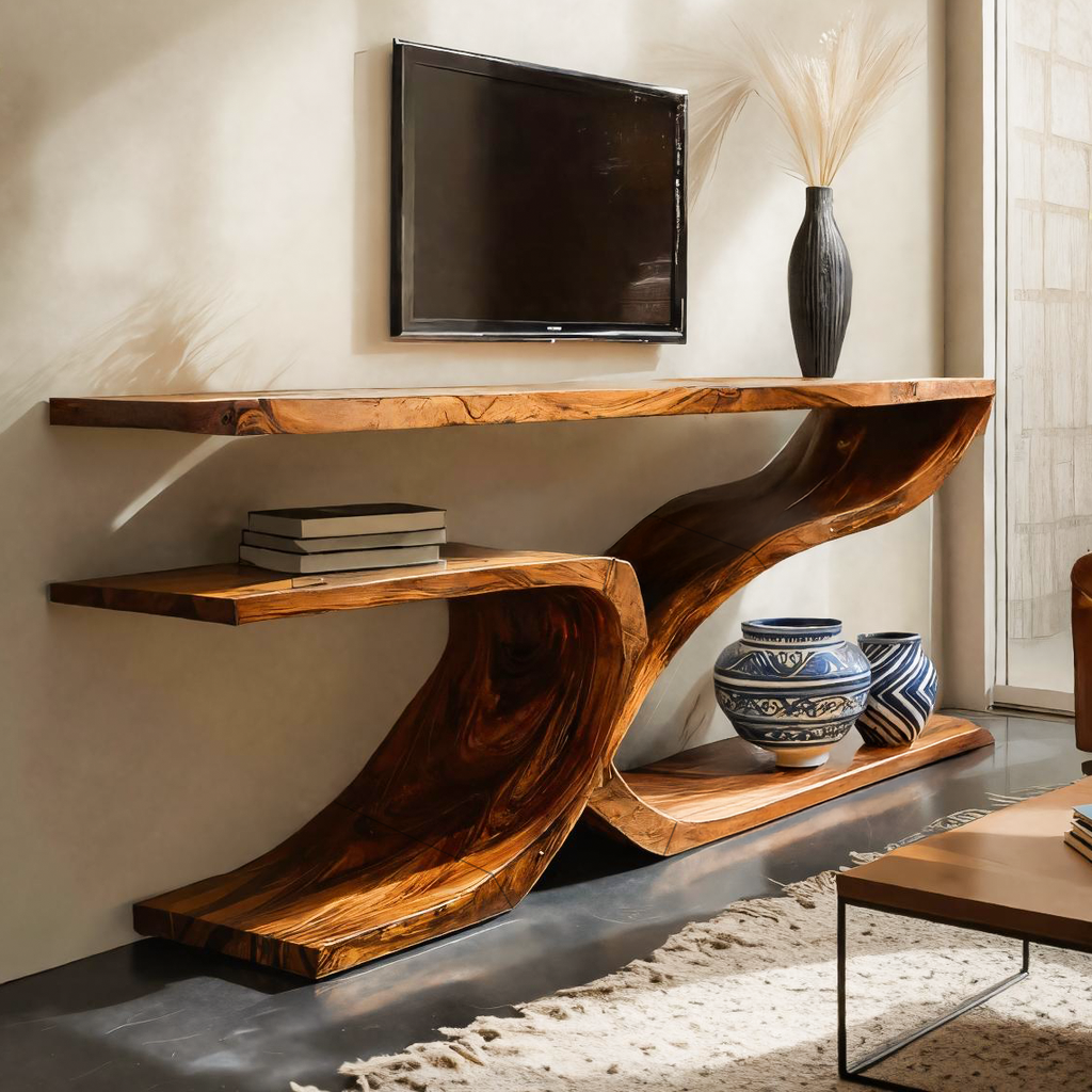 Contemporary TV Stand For Living Room Decor - view 4