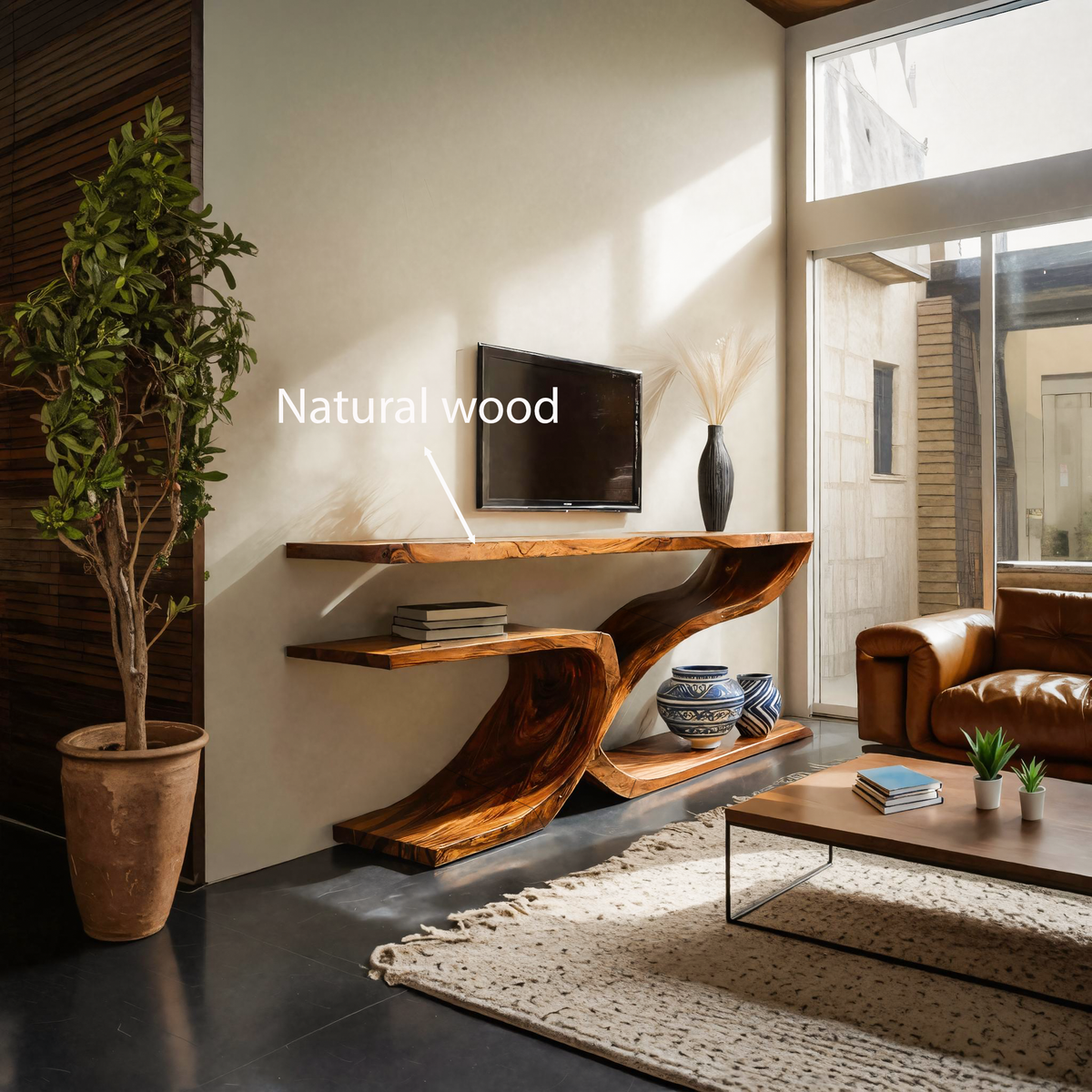 Contemporary TV Stand For Living Room Decor - view 5
