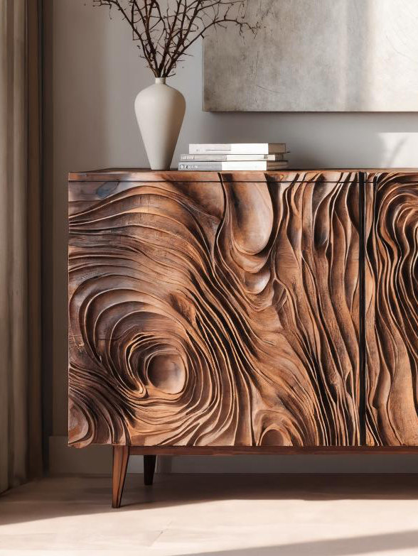 Contemporary Sideboard Storage For Dining Or Living Room