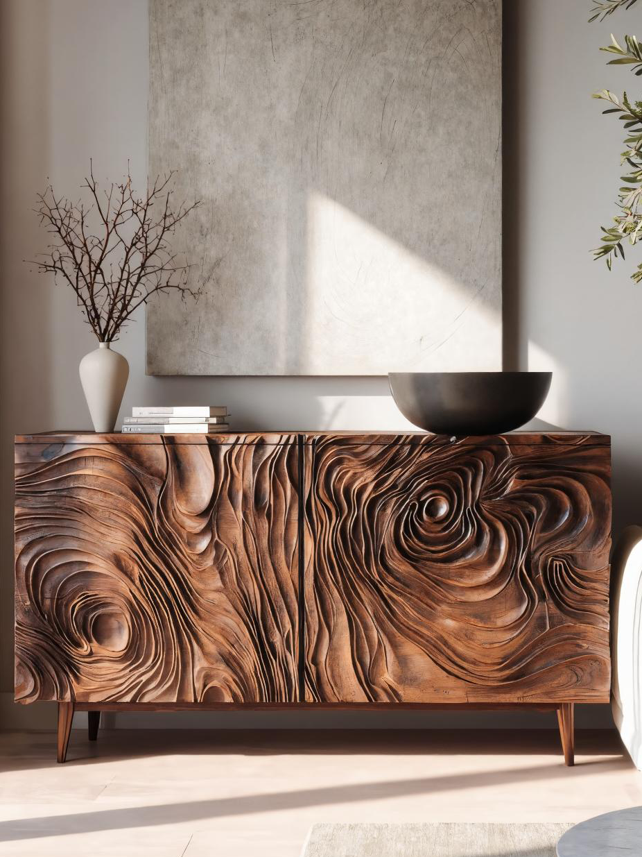 Contemporary Sideboard Storage For Dining Or Living Room - view 5