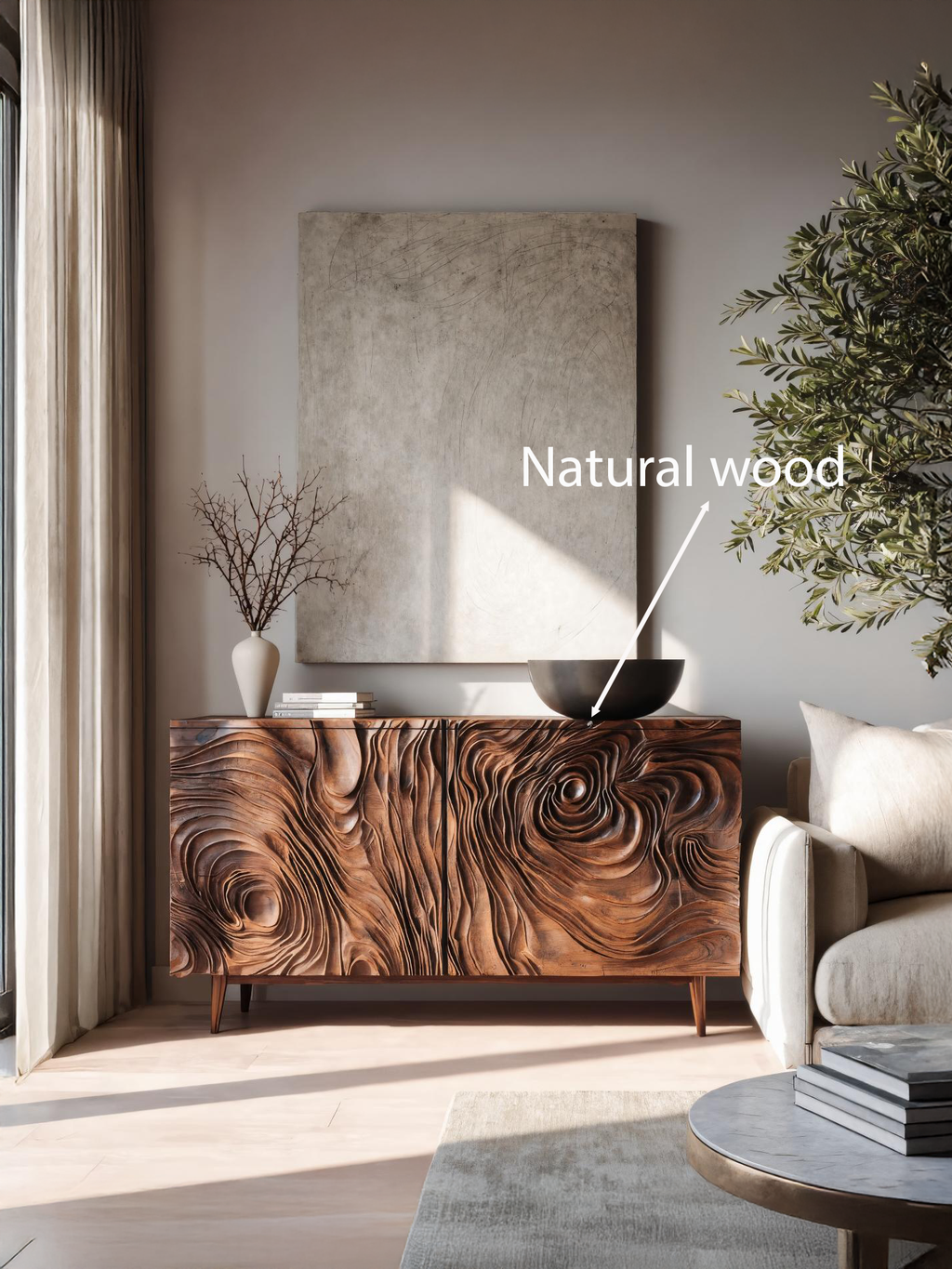 Contemporary Sideboard Storage For Dining Or Living Room - view 7