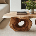 Antique Wood Coffee Table For Vintage Home Interiors