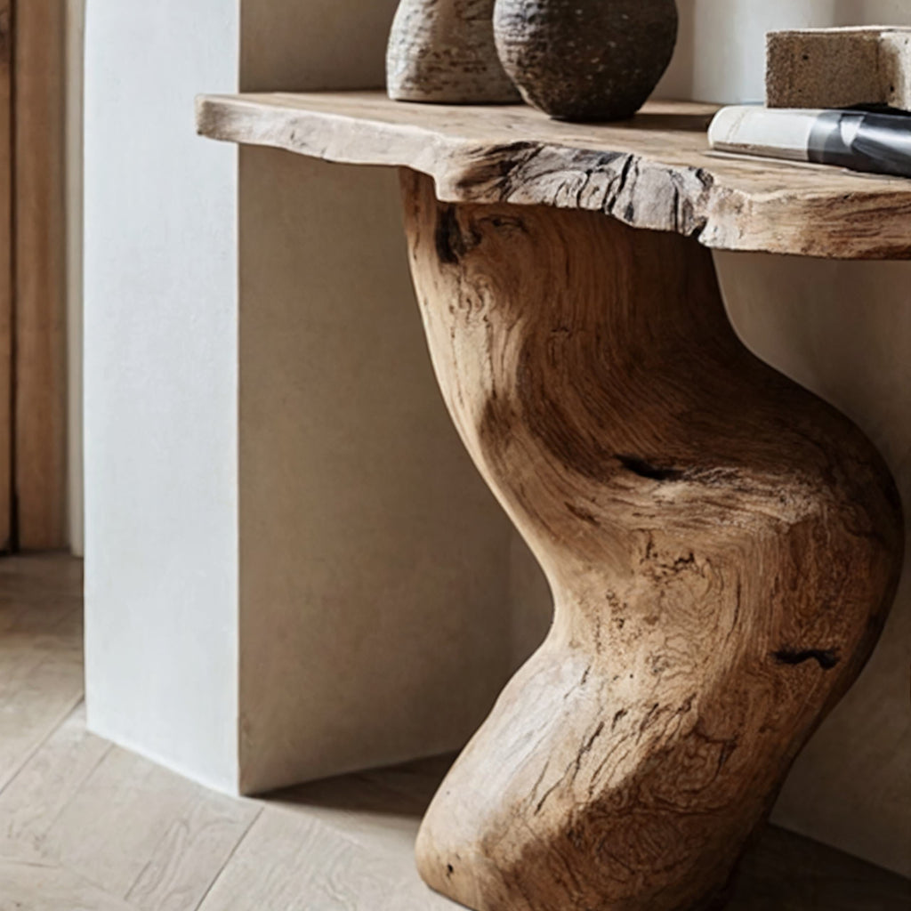 Entryway Table Solid Wood