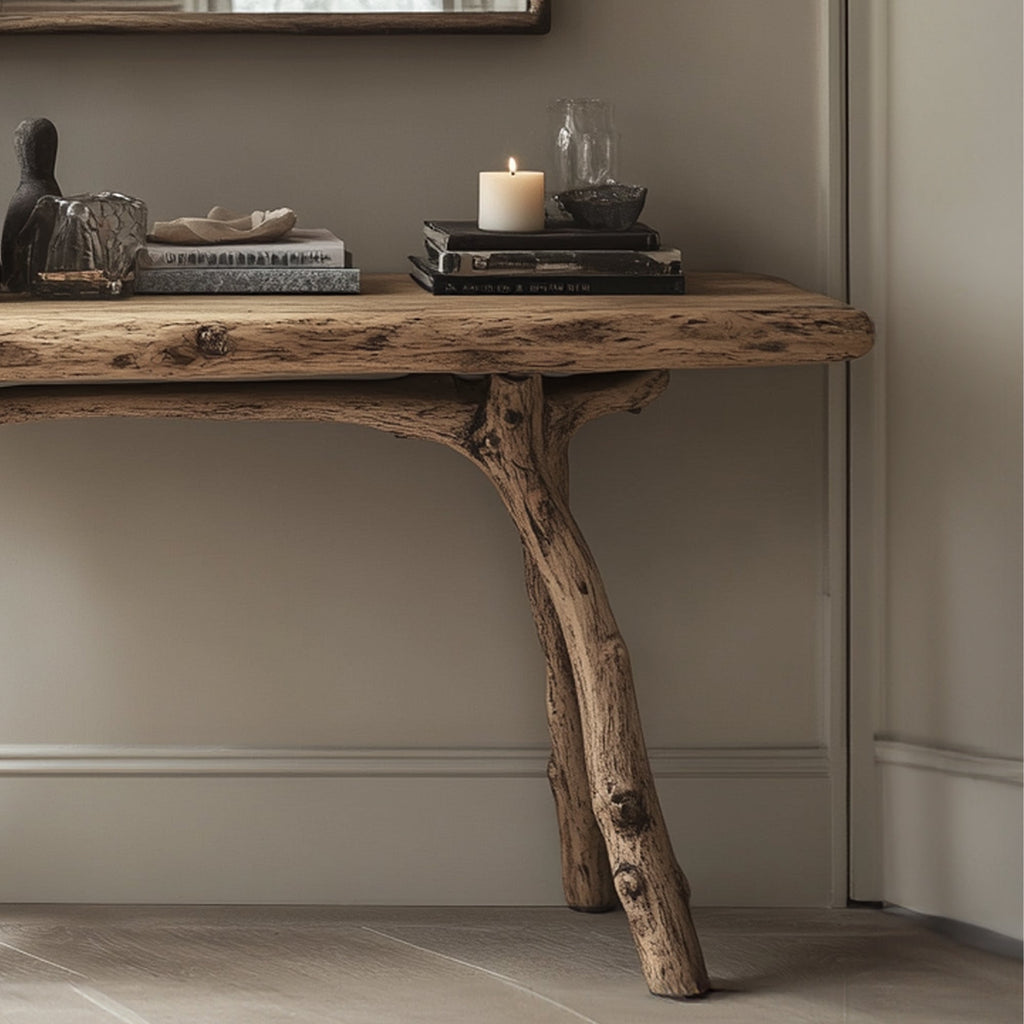 Curve Console Table Handcraft - view 4