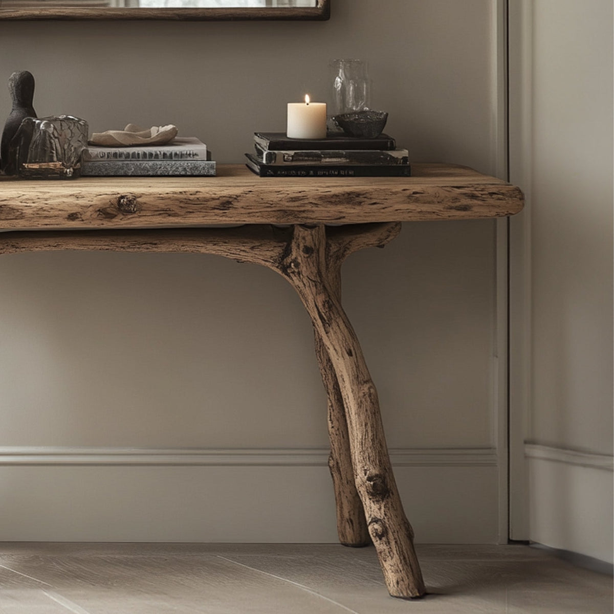 Curve Console Table Handcraft - view 4