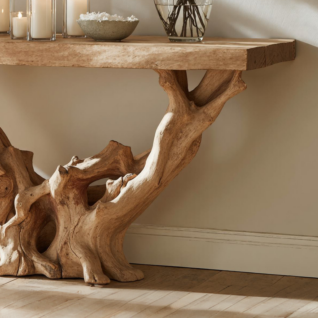 Farmhouse Console Table Home Decor