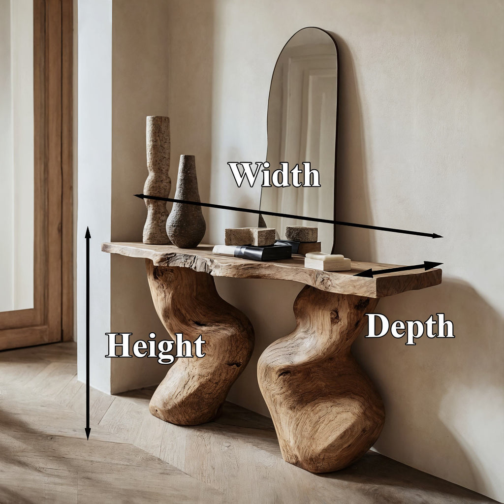 Entryway Table Solid Wood - view 5