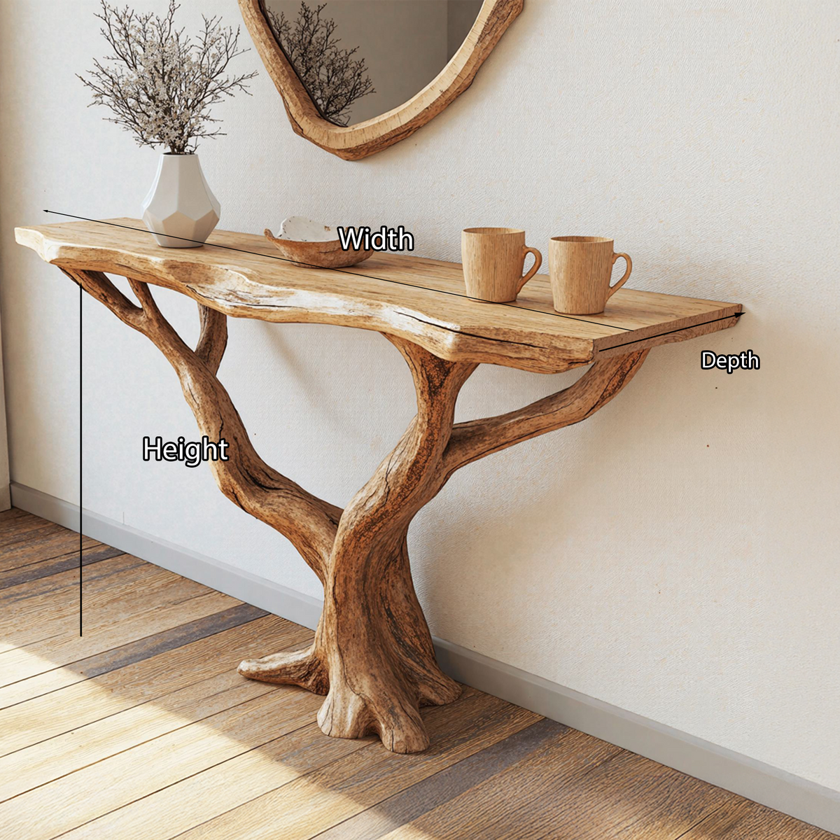 Console Table Entrance Table Decoration - view 6