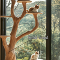 Cat Tree Shelf Custom Size Decor Living Room Gift