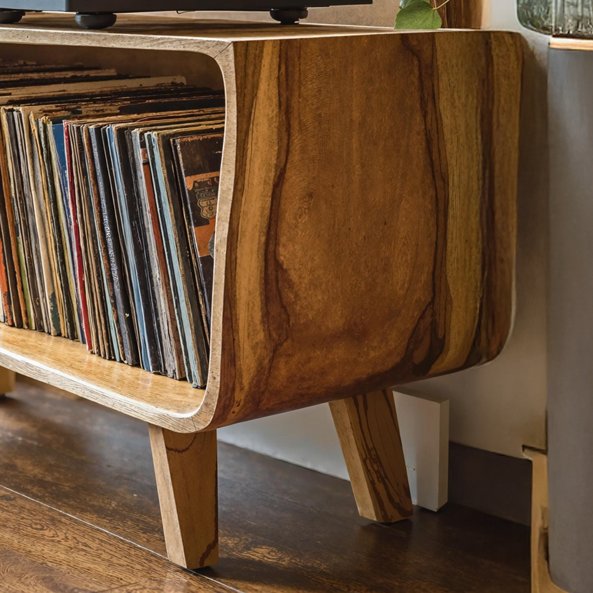 Elegant Record Player Stand For Living Room, Bedroom, Office - view 4