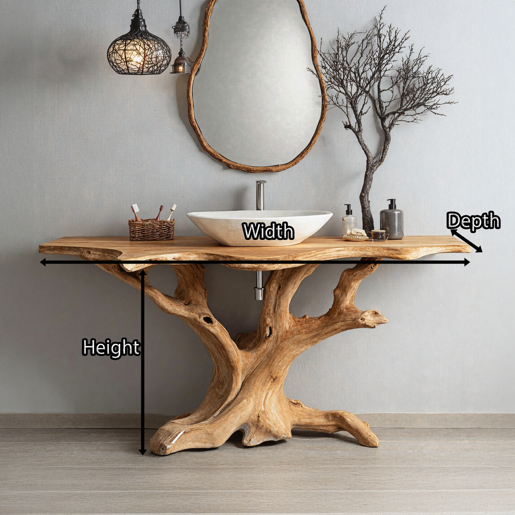 Custom Handcrafted Bathroom Vanity For Stylish Interiors - view 5