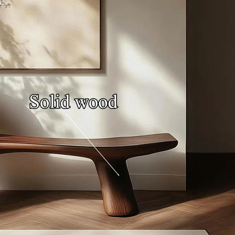 Custom Bench Solid Wood Home Decor Garden Decoration Personalized Gift - view 5