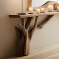 Decorative Wooden Floating Edge Entryway Table
